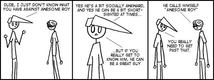 Explaining Roy