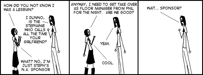 Lynn has a complicated past. That we probably won't discuss again for quite some time. Ha. Lynn has a complicated past. That we probably won't discuss again for quite some time. Ha.