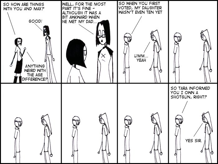 Meeting Dad…